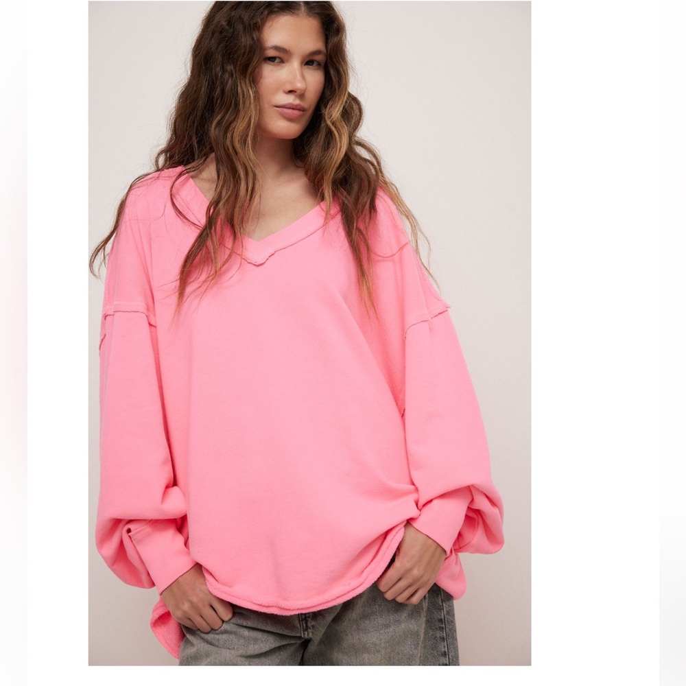 FP Movement by Free People Neon Pink Hoodie - Picture 2 of 9